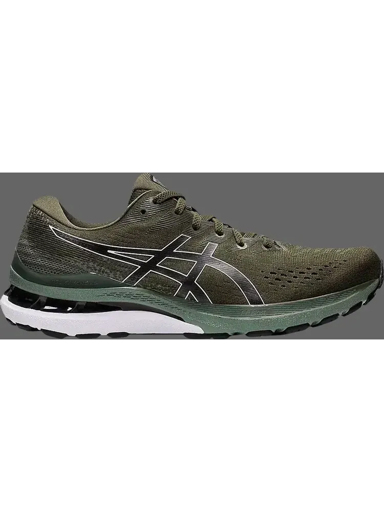 Кроссовки gel kayano 28 'olive canvas' Asics — изображение 1 из 1, зеленый
