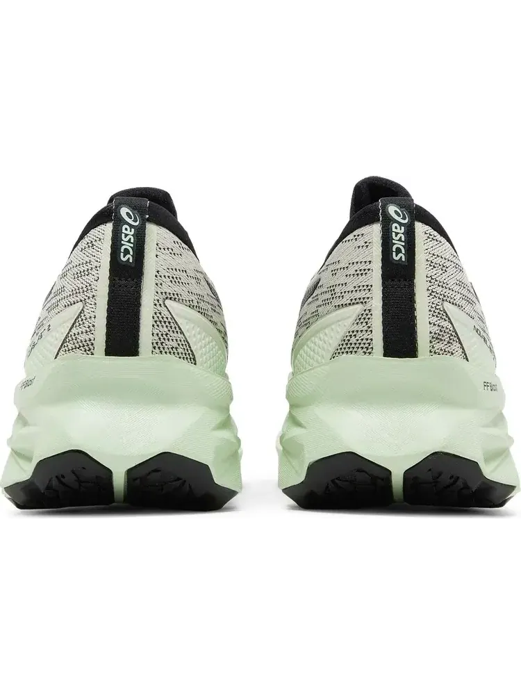 Кроссовки novablast 2 'birch black' Asics — изображение 6 из 8, белый