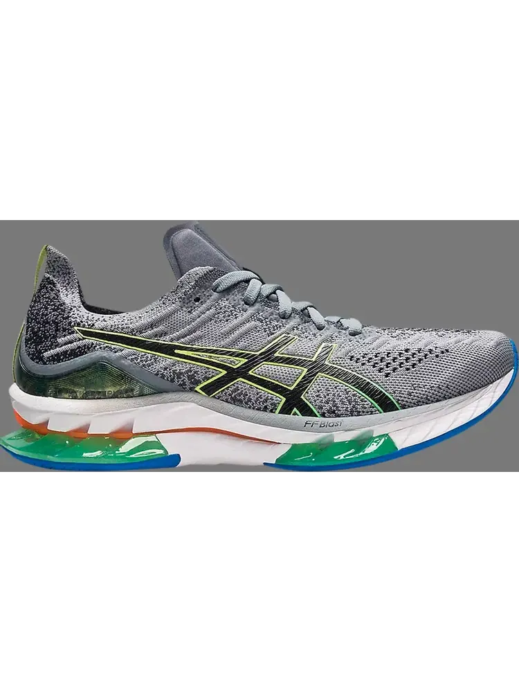 Кроссовки kinsei blast 'sheet rock glow yellow' Asics — изображение 1 из 1, серый