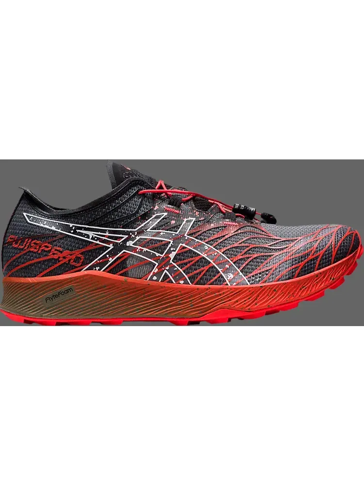 Кроссовки fuji speed 'black cherry tomato' Asics — изображение 1 из 1, черный