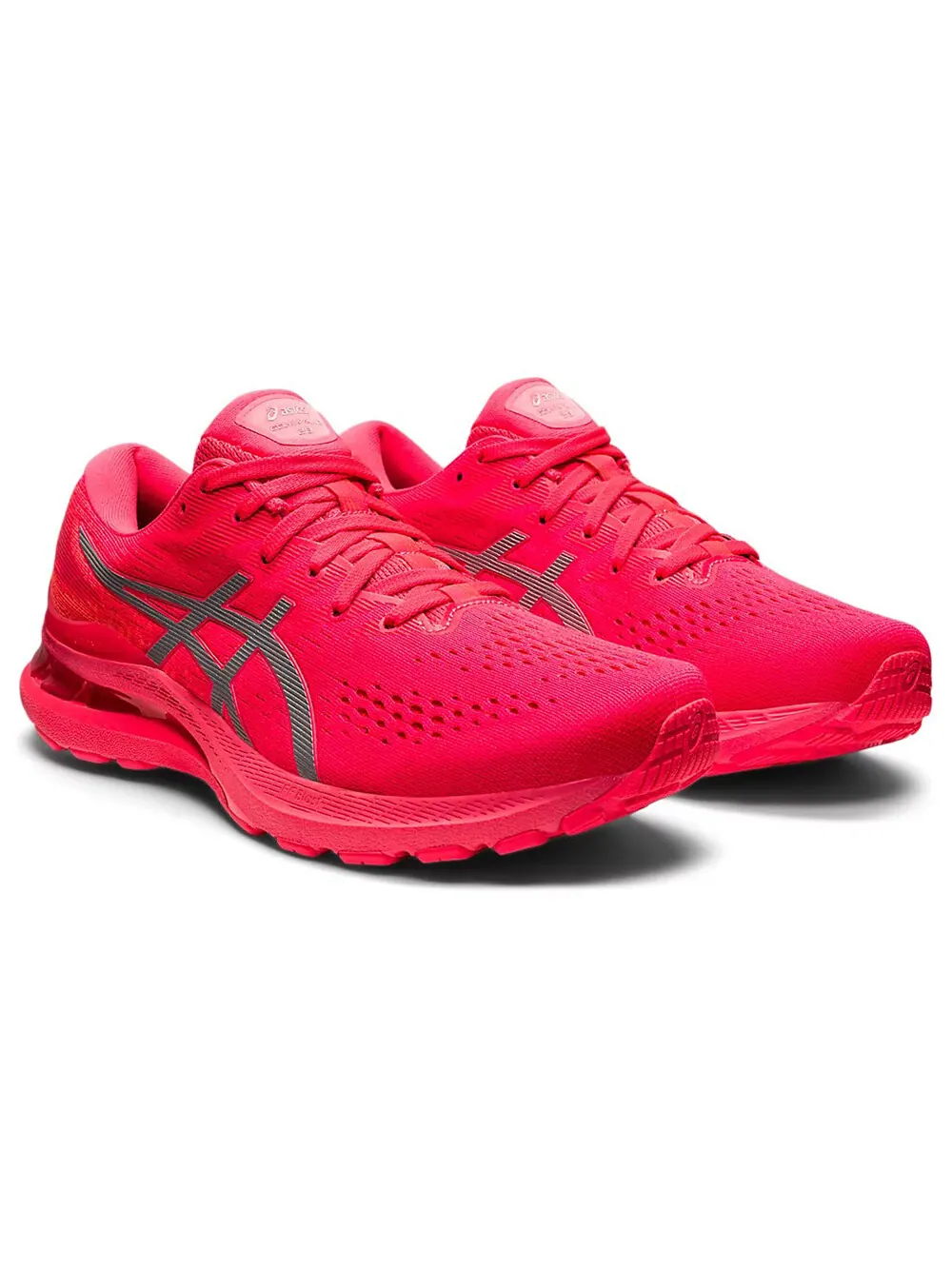 Кроссовки gel kayano 28 lite-show 'flash red' Asics — изображение 2 из 7, красный