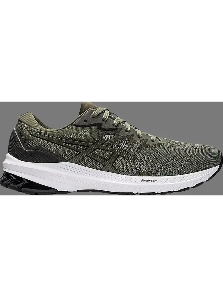 Кроссовки gt 1000 11 'lihcen green olive canvas' Asics — изображение 1 из 1, зеленый