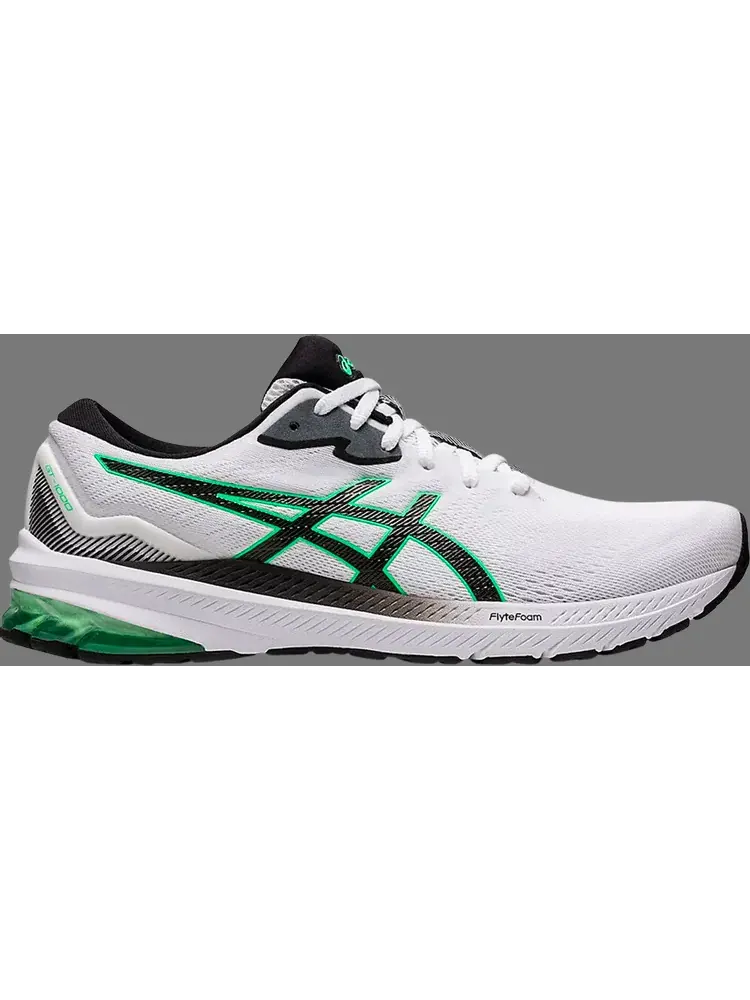 Кроссовки gt 1000 11 'white black' Asics — изображение 1 из 1, белый