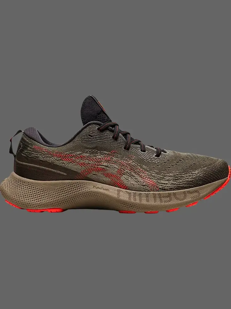 Кроссовки gel nimbus lite 3 'mantle green cherry tomato' Asics — изображение 1 из 1, зеленый