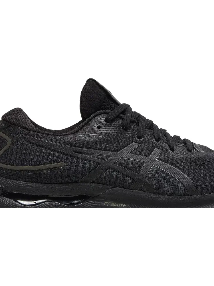 Кроссовки gel nimbus 24 'black' Asics — изображение 2 из 8, черный