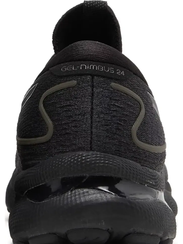 Кроссовки gel nimbus 24 'black' Asics — изображение 7 из 8, черный
