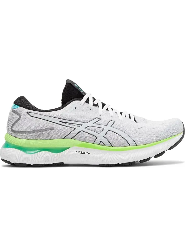 Кроссовки gel nimbus 24 'white black' Asics — изображение 1 из 8, белый
