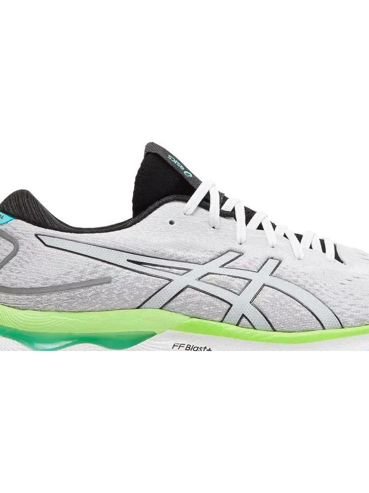 Кроссовки gel nimbus 24 'white black' Asics — изображение 2 из 8, белый