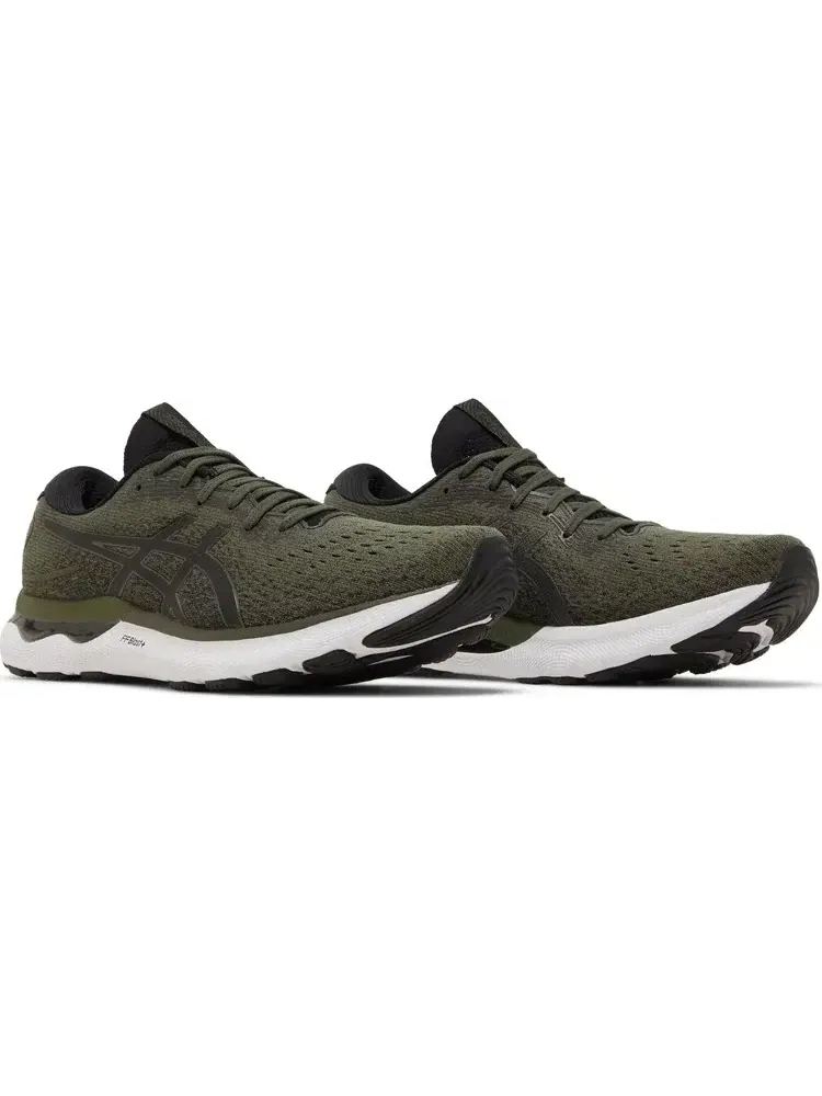 Кроссовки gel nimbus 24 'olive canvas' Asics — изображение 8 из 8, зеленый