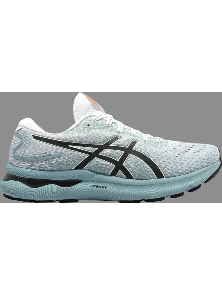 Кроссовки gel nimbus 24 2e wide 'light steel' Asics — изображение 1 из 1, серый