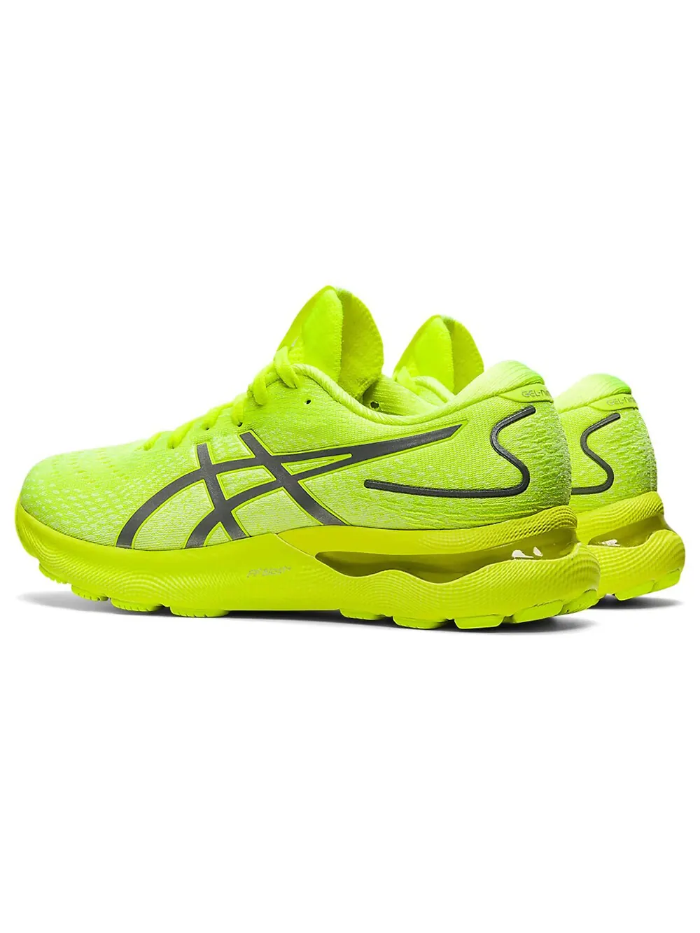 Кроссовки gel nimbus 24 lite-show 'safety yellow' Asics — изображение 3 из 7, желтый