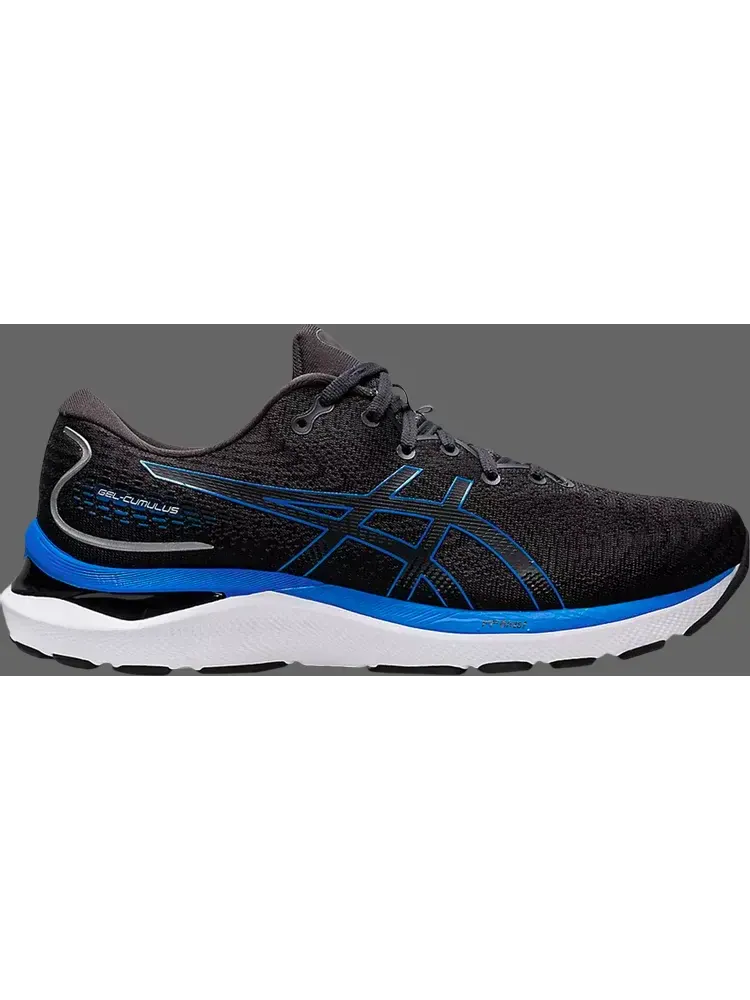 Кроссовки gel cumulus 24 'graphite grey electric blue' Asics — изображение 1 из 1, серый
