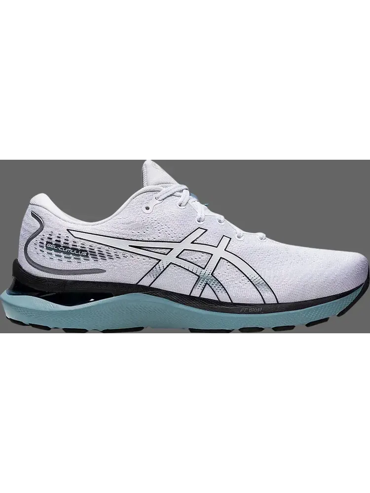 Кроссовки gel cumulus 24 'white black' Asics — изображение 1 из 1, белый