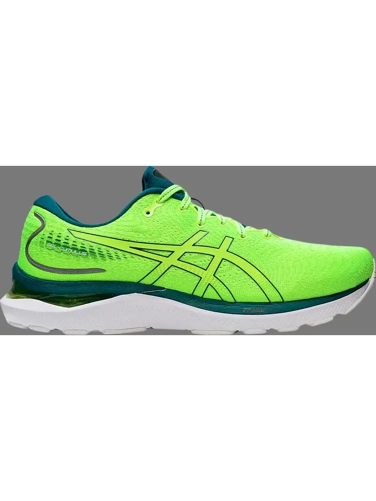 Кроссовки gel cumulus 24 'safety yellow velvet pine' Asics — изображение 1 из 1, желтый