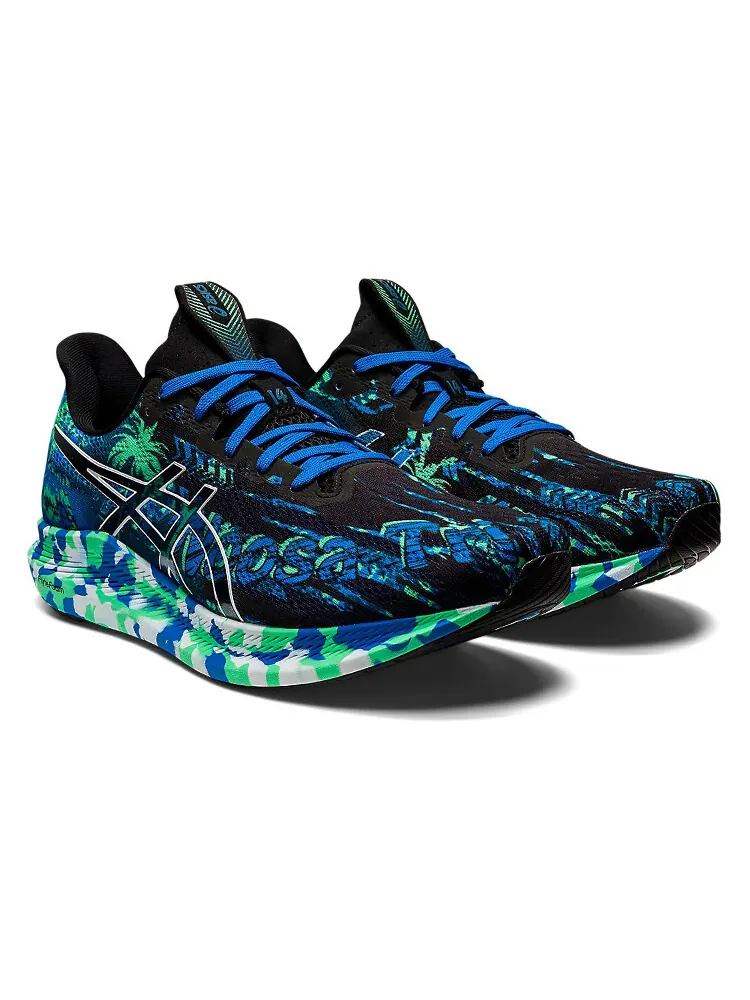 Кроссовки Asics Noosa Tri 14 — изображение 1 из 4, черный/зеленый/синий