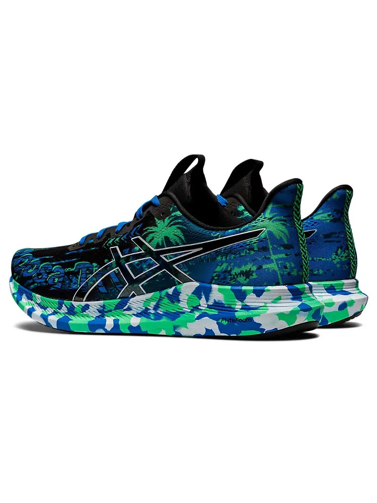 Кроссовки Asics Noosa Tri 14 — изображение 2 из 4, черный/зеленый/синий