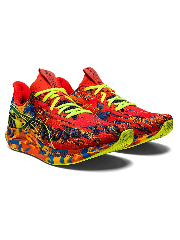Кроссовки Asics Noosa Tri 14 — изображение 2 из 6, красный/желтый