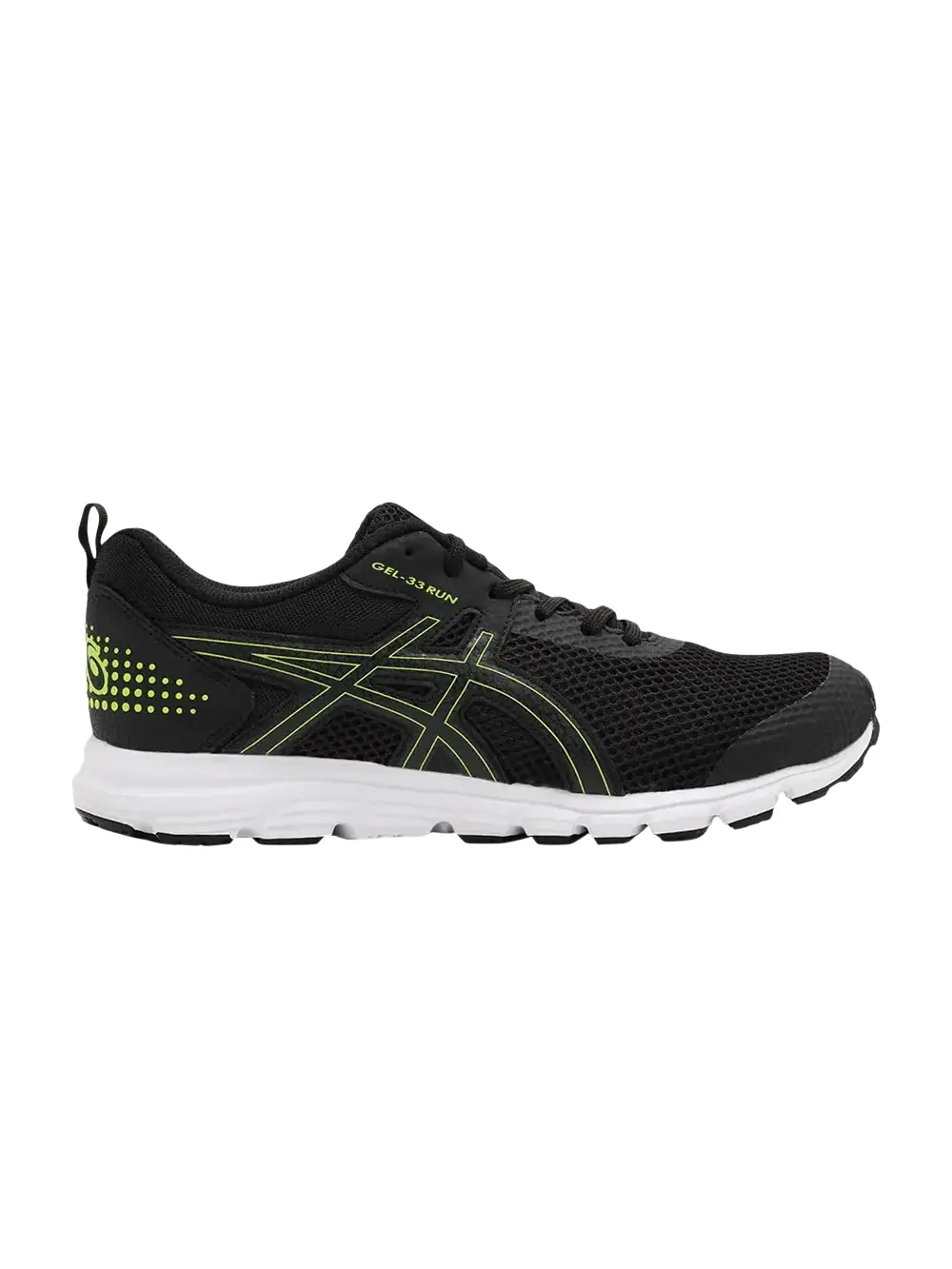 Кроссовки ASICS Gel Run 33 — изображение 1 из 1, черный зеленый