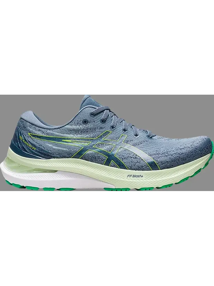 Кроссовки gel kayano 29 'steel blue lime zest' Asics — изображение 1 из 1, синий
