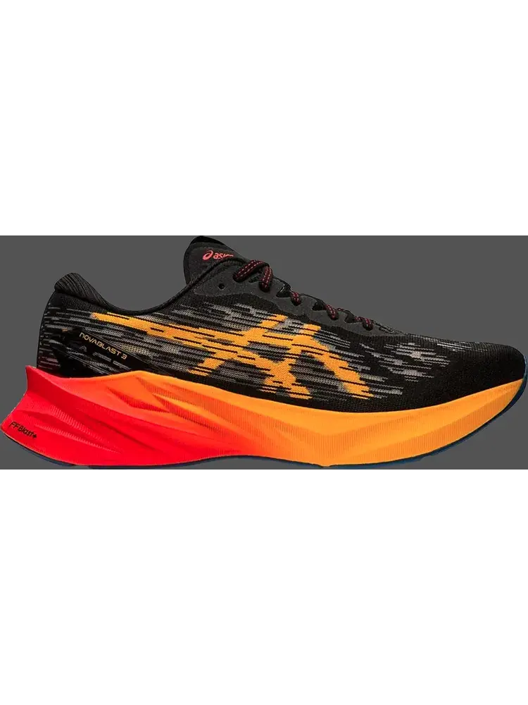Кроссовки novablast 3 'black orange' Asics — изображение 1 из 1, черный