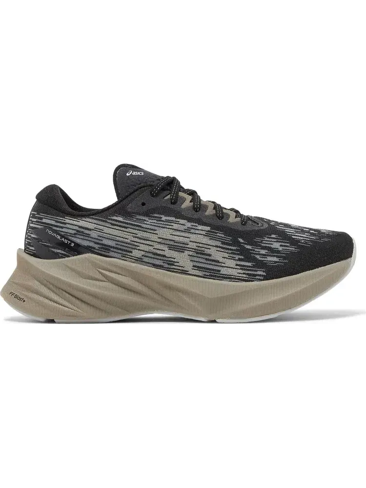 Кроссовки novablast 3 'black mink' Asics — изображение 1 из 8, черный