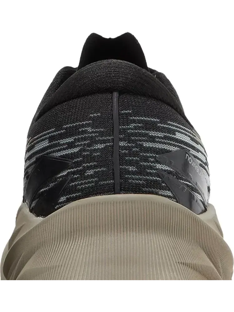 Кроссовки novablast 3 'black mink' Asics — изображение 7 из 8, черный