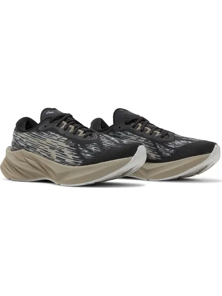 Кроссовки novablast 3 'black mink' Asics — изображение 8 из 8, черный