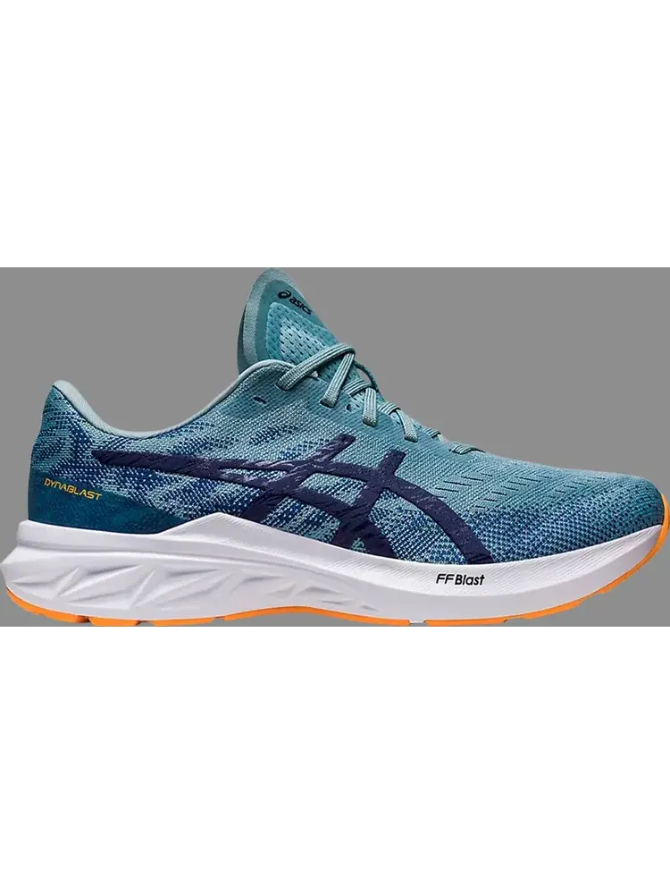 Кроссовки dynablast 3 'light steel deep ocean' Asics — изображение 1 из 1, синий