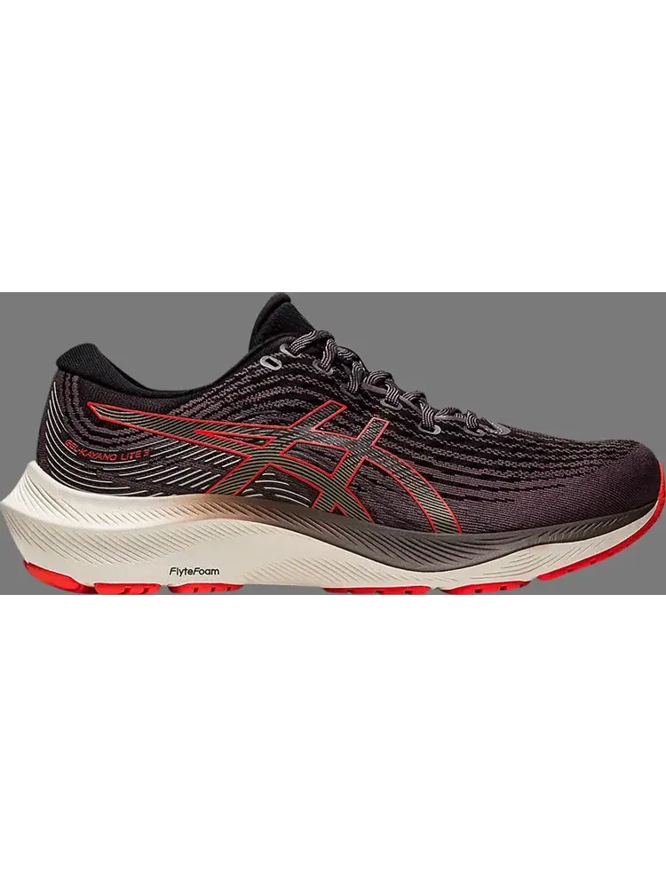 Кроссовки gel kayano lite 3 'smoke shadow cherry tomato' Asics — изображение 1 из 1, серый