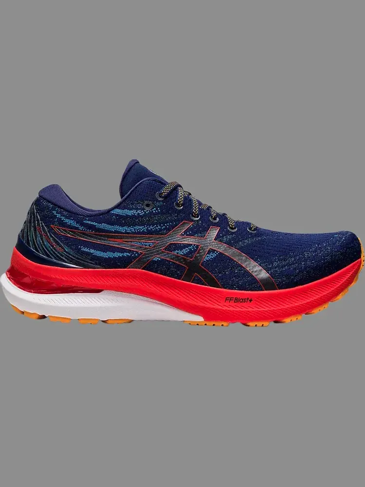 Кроссовки gel kayano 29 2e wide 'deep ocean cherry tomato' Asics — изображение 1 из 1, синий