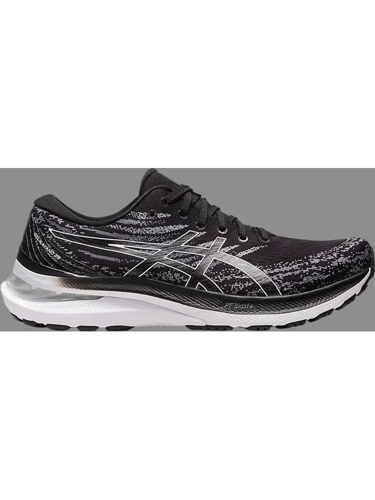 Кроссовки gel kayano 29 4e wide 'black white' Asics — изображение 1 из 1, черный
