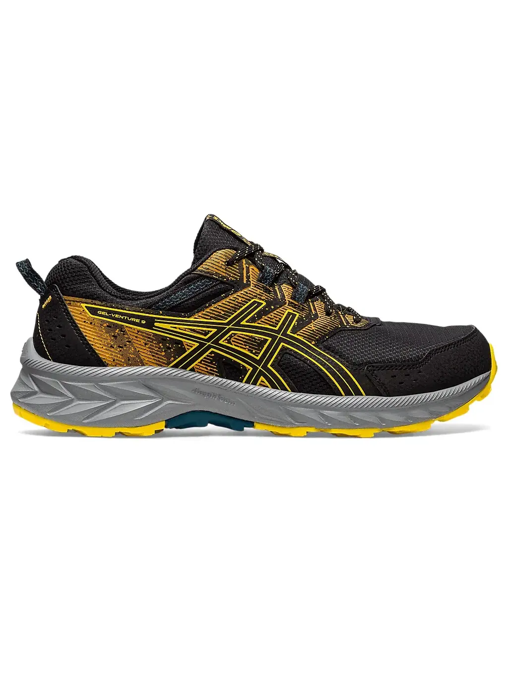 Кроссовки Asics GEL-VENTURE 9 — изображение 1 из 7, черный/оранжевый