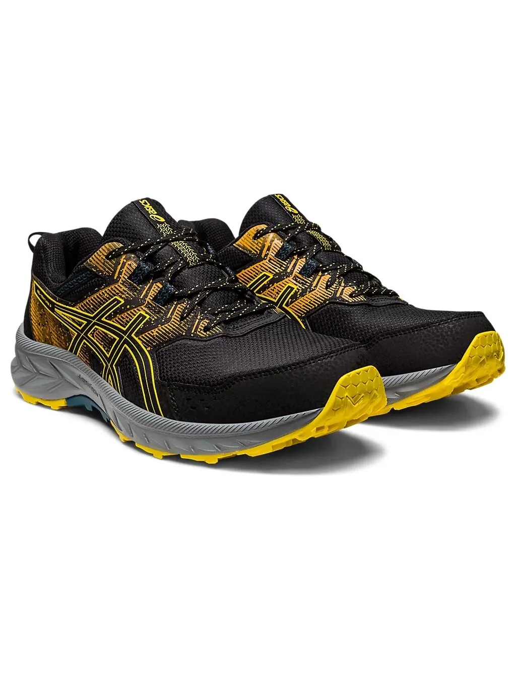 Кроссовки Asics GEL-VENTURE 9 — изображение 4 из 7, черный/оранжевый