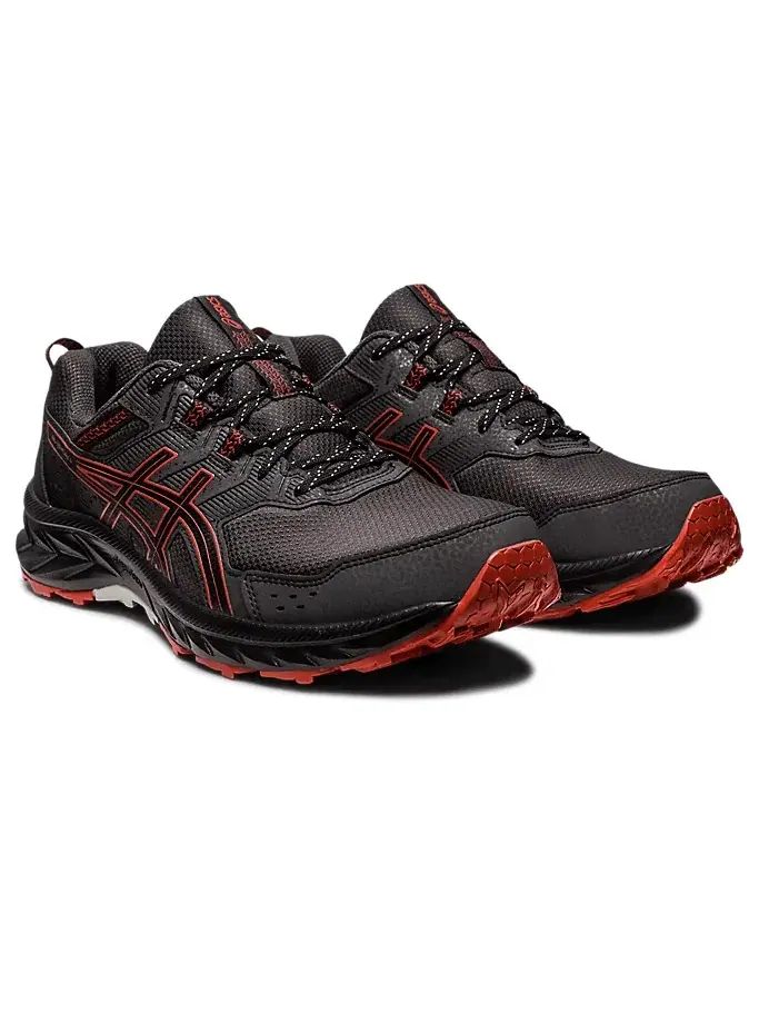 Кроссовки Asics GEL-VENTURE 9 — изображение 2 из 7, темно-серый/оранжевый