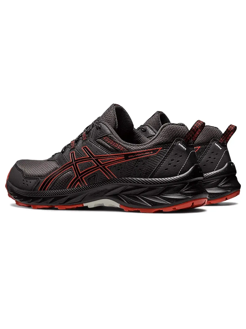 Кроссовки Asics GEL-VENTURE 9 — изображение 3 из 7, темно-серый/оранжевый
