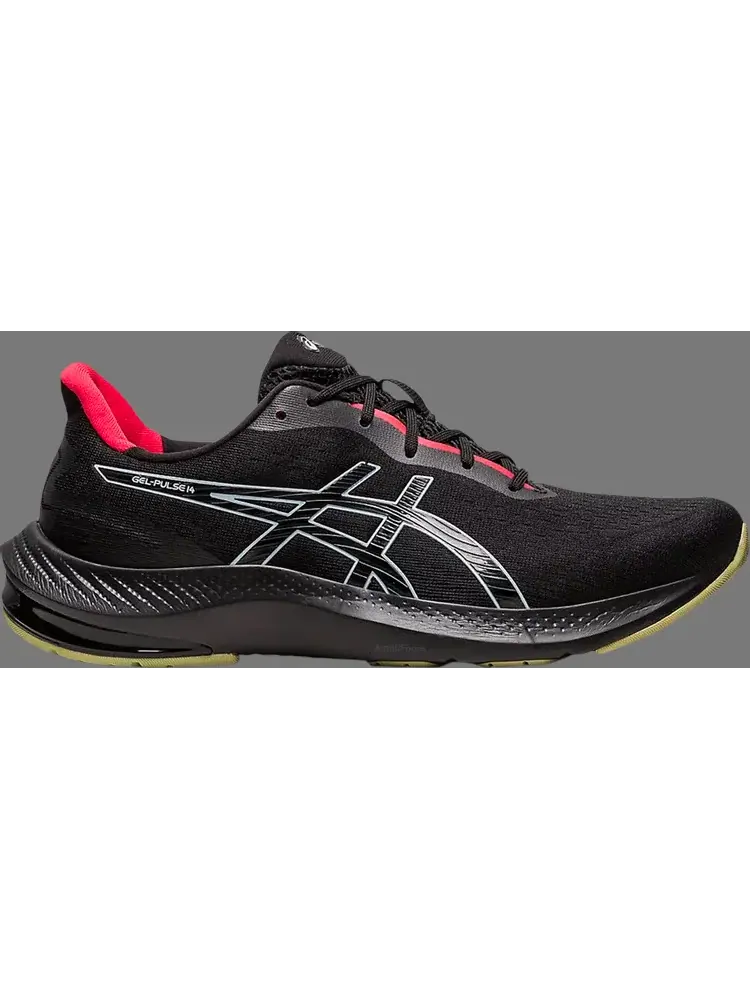 Кроссовки gel pulse 14 'black electric red' Asics — изображение 1 из 1, черный