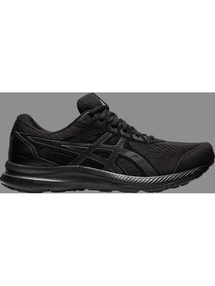 Кроссовки gel contend 8 'black carrier grey' Asics — изображение 1 из 1, черный