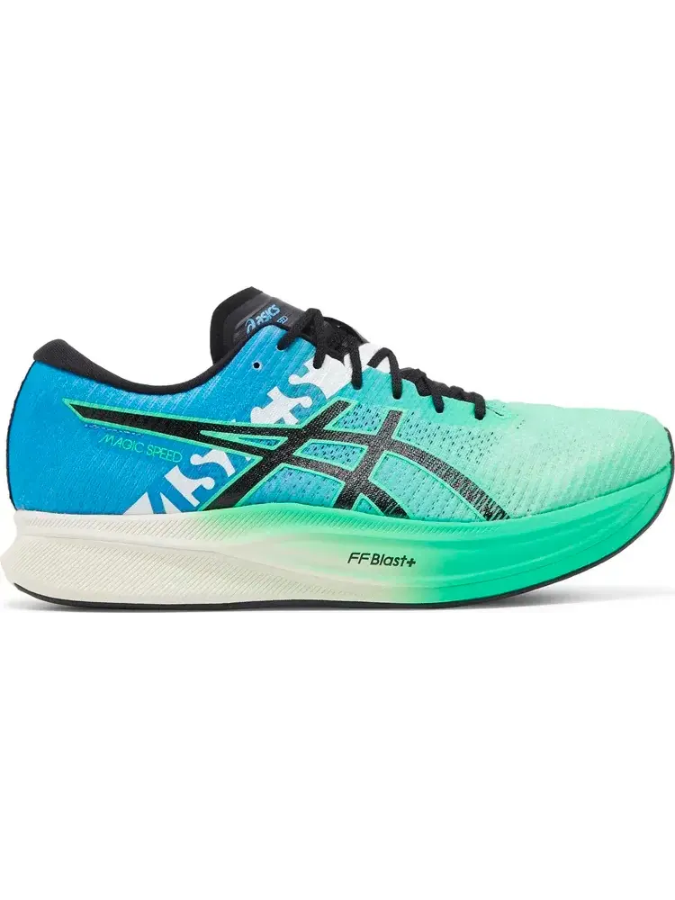 Кроссовки magic speed 2 ekiden 'new leaf black' Asics — изображение 1 из 8, синий