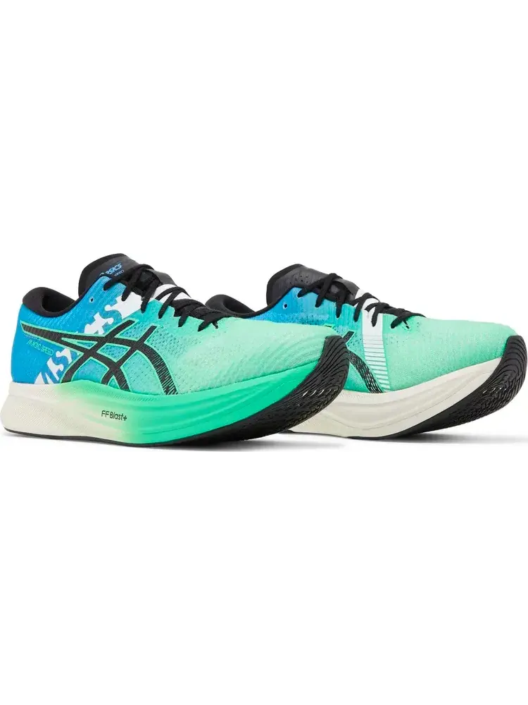 Кроссовки magic speed 2 ekiden 'new leaf black' Asics — изображение 8 из 8, синий