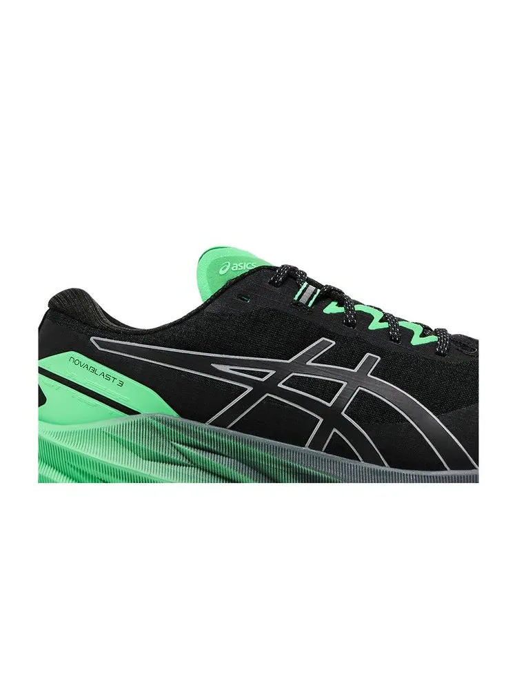 Кроссовки ASICS Novablast 3 Lite-Show 'Black New Leaf' — изображение 3 из 9, черный