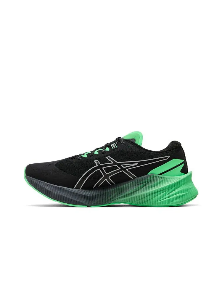 Кроссовки ASICS Novablast 3 Lite-Show 'Black New Leaf' — изображение 4 из 9, черный