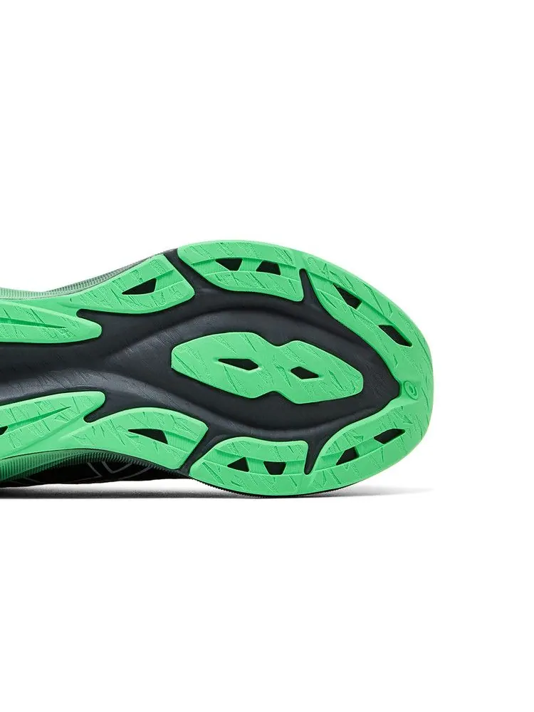 Кроссовки ASICS Novablast 3 Lite-Show 'Black New Leaf' — изображение 6 из 9, черный