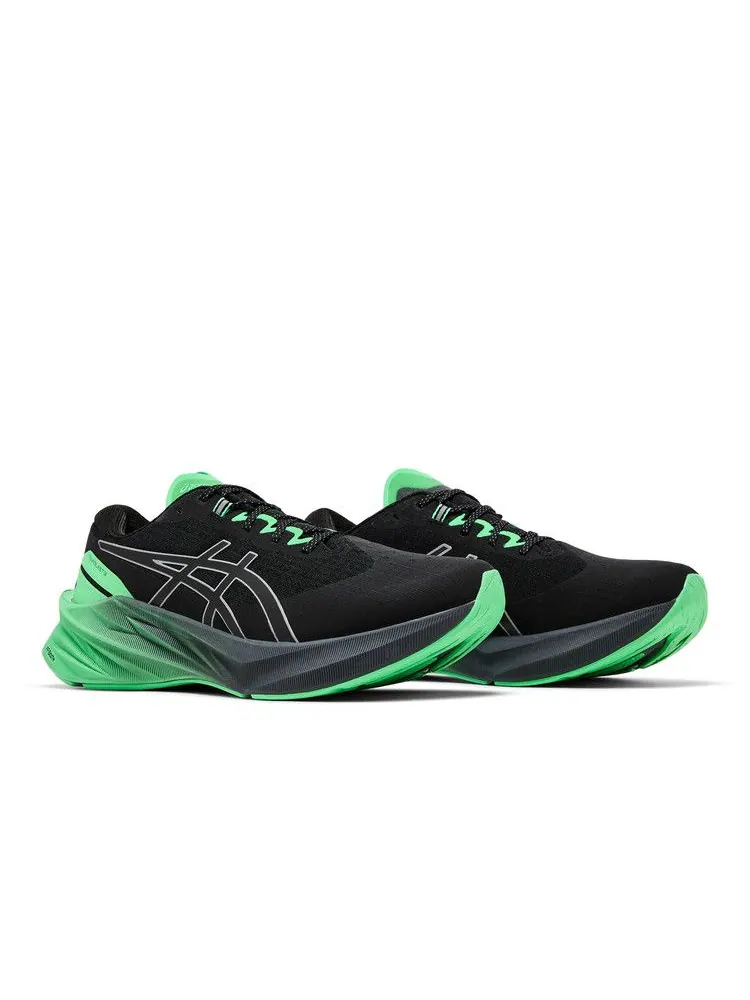 Кроссовки ASICS Novablast 3 Lite-Show 'Black New Leaf' — изображение 9 из 9, черный
