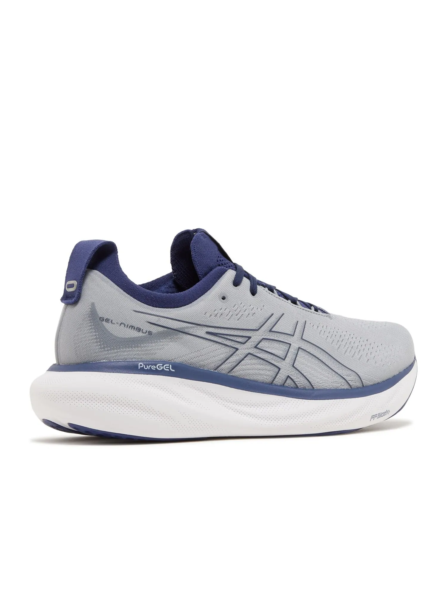Кроссовки ASICS Gel Nimbus 25 'Sheet Rock Indigo Blue' — изображение 3 из 4, серый