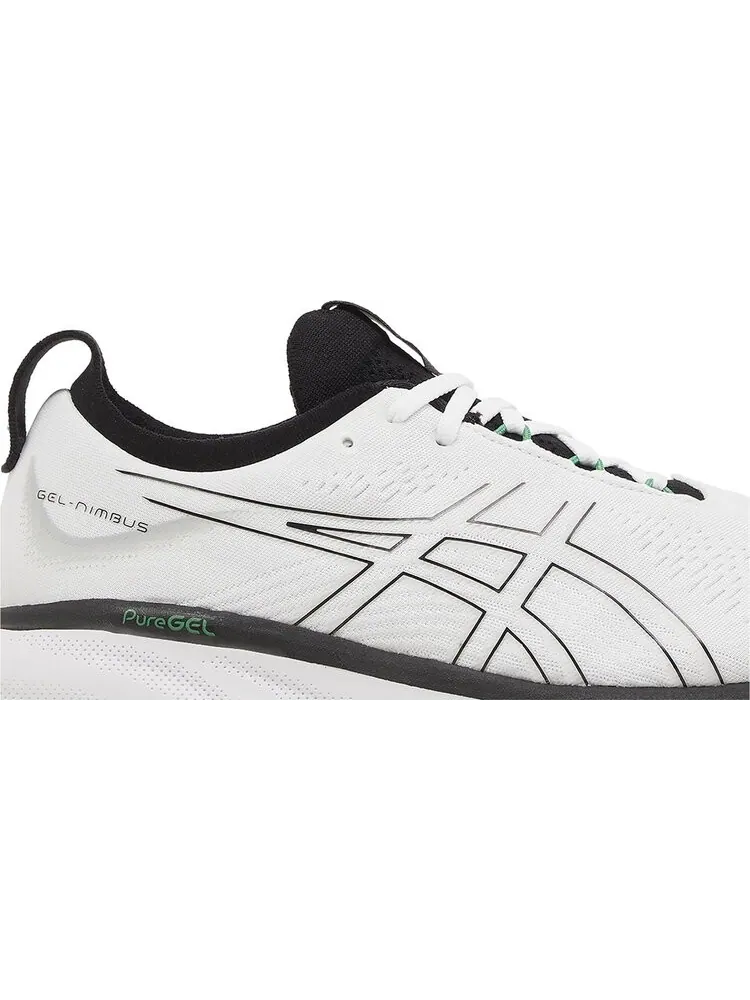 Кроссовки Gel Nimbus 25 'White Black Green' — изображение 2 из 4, белый