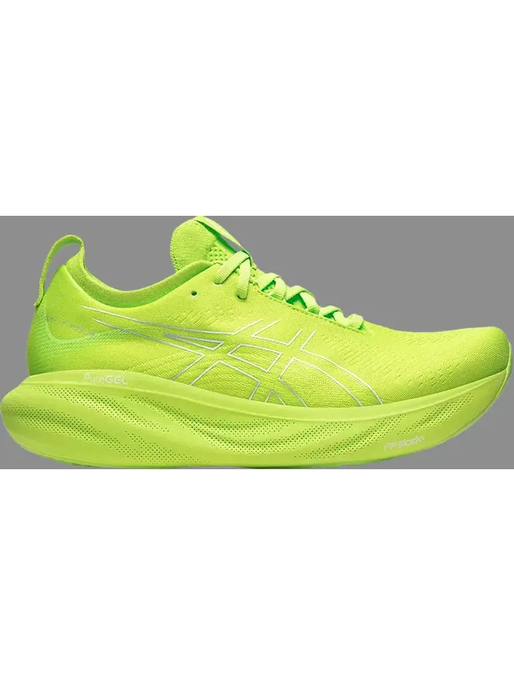 Кроссовки gel nimbus 25 'lime zest' Asics — изображение 1 из 1, зеленый