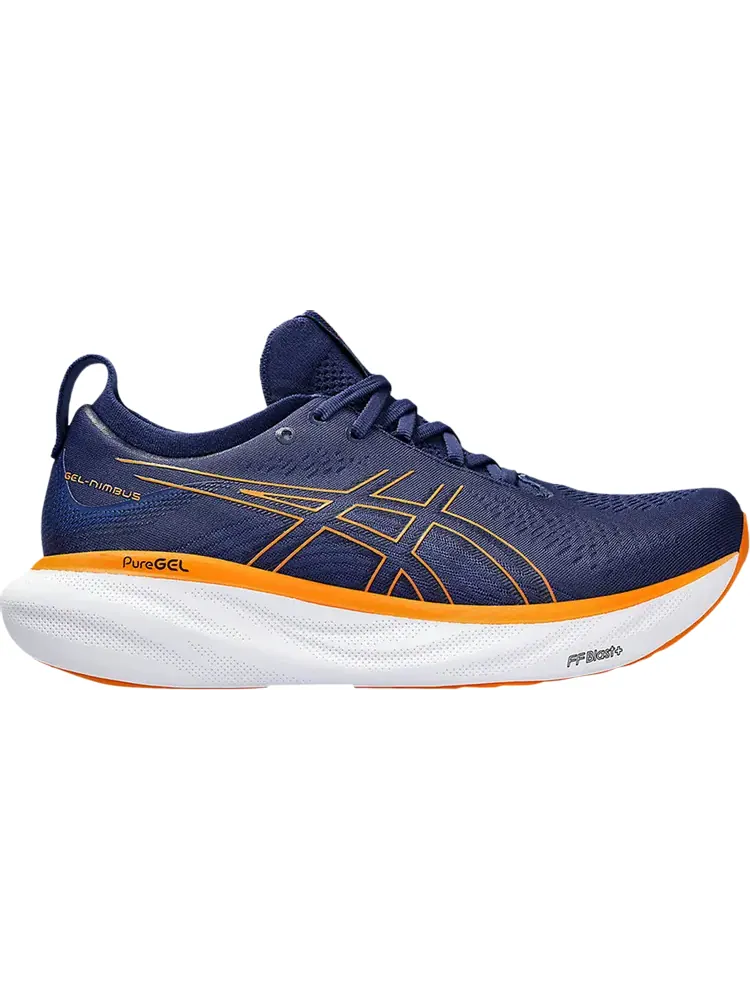 Кроссовки Gel Nimbus 25 'Deep Ocean Bright Orange' — изображение 1 из 1, синий
