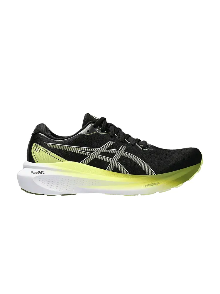 Кроссовки Gel Kayano 30 'Black Glow Yellow' — изображение 1 из 1, черный желтый