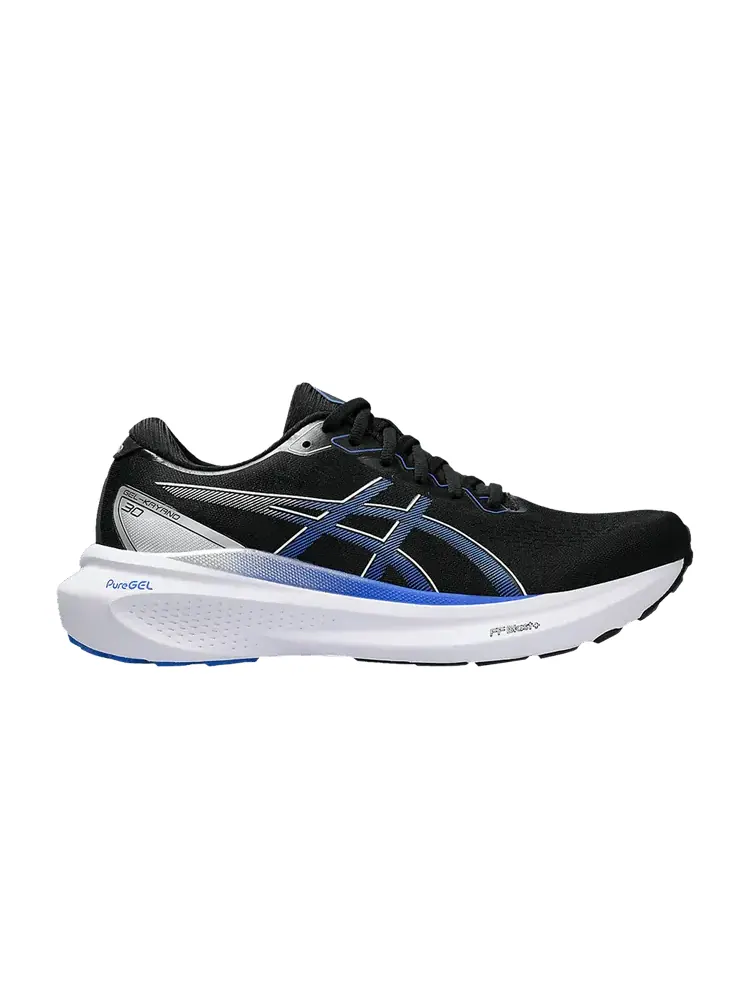Кроссовки ASICS Gel Kayano 30 'Black Illusion Blue' — изображение 1 из 1, черный/синий