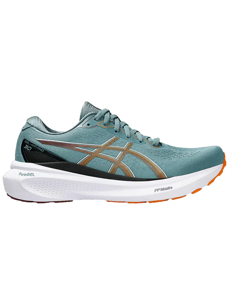 Кроссовки ASICS Gel Kayano 30 'Foggy Teal Bright Orange' — изображение 1 из 1, яркий оранжевый